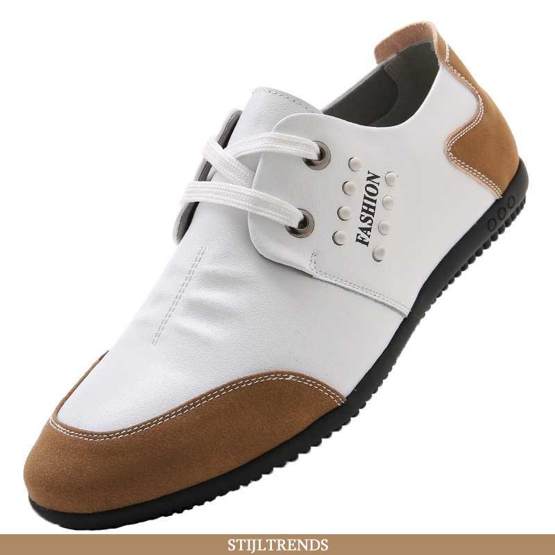 Mocassins Heren Leren Schoenen Leren Casual Mannen