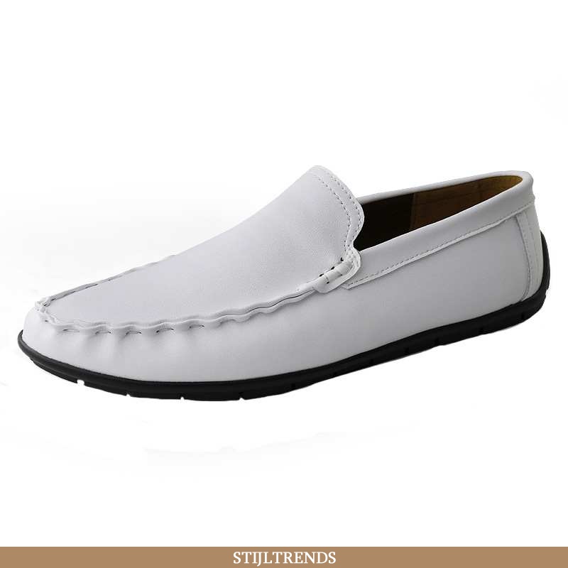 Mocassins Heren Leren Schoenen Leren Casual Nieuw