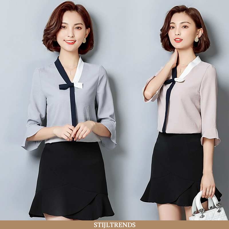 Overhemden Dames Blouse Overhemd Baggy Eenvoudige