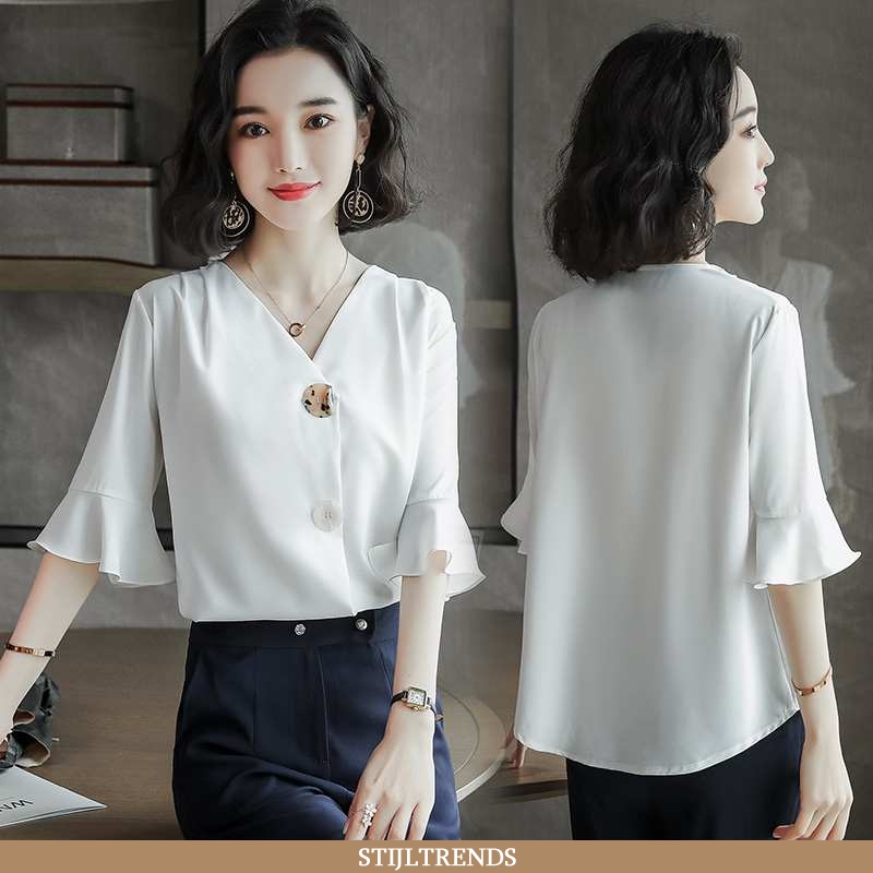 Overhemden Dames Blouse Overhemd Zomer Persoonlijk