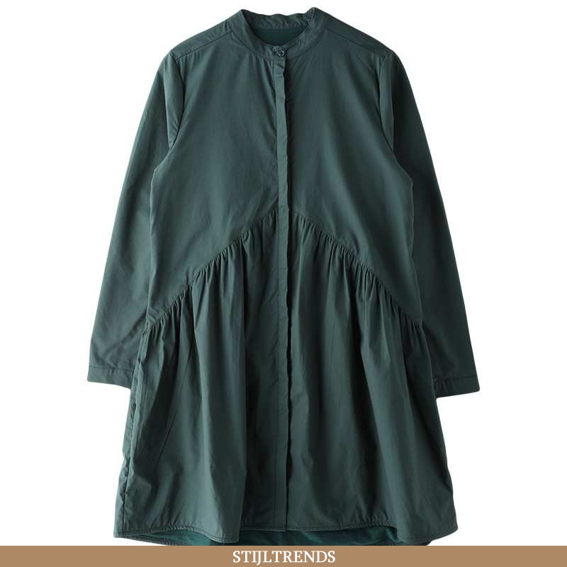 Overhemden Dames Overhemd Suede Lange Effen Kleur