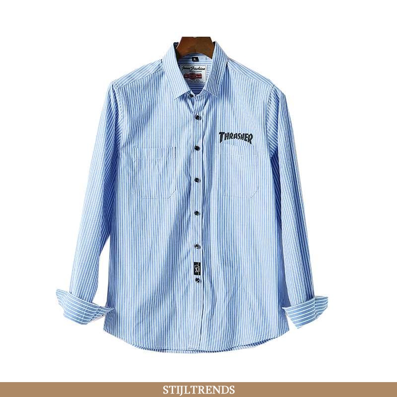 Overhemden Heren Blouse Overhemd Casual Nieuw