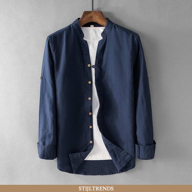 Overhemden Heren Blouse Overhemd Katoenen Herfst Mannen