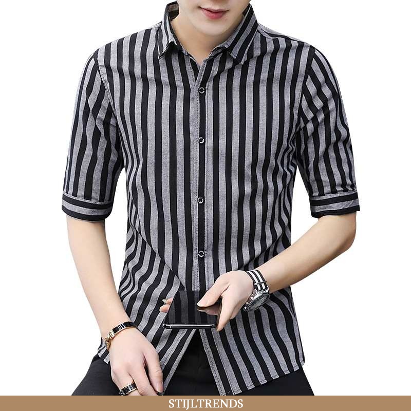 Overhemden Heren Blouse Overhemd Slim Fit Mannen