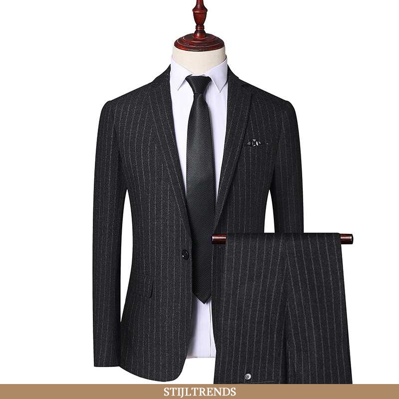 Pak Heren Blazer Slim Fit Twee Stukken