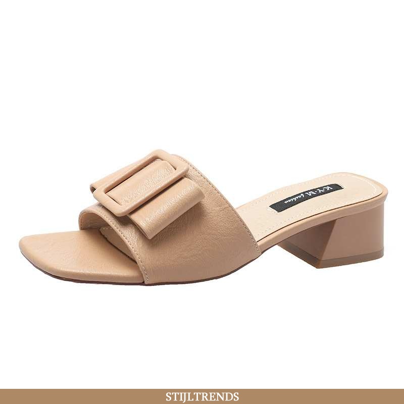 Pantoffels Dames Zomer Nieuw Champagne