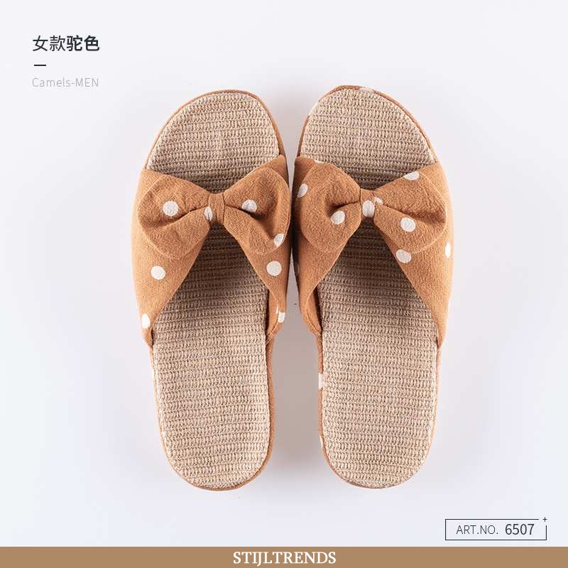 Pantoffels Heren Linnen Zomer Binnen