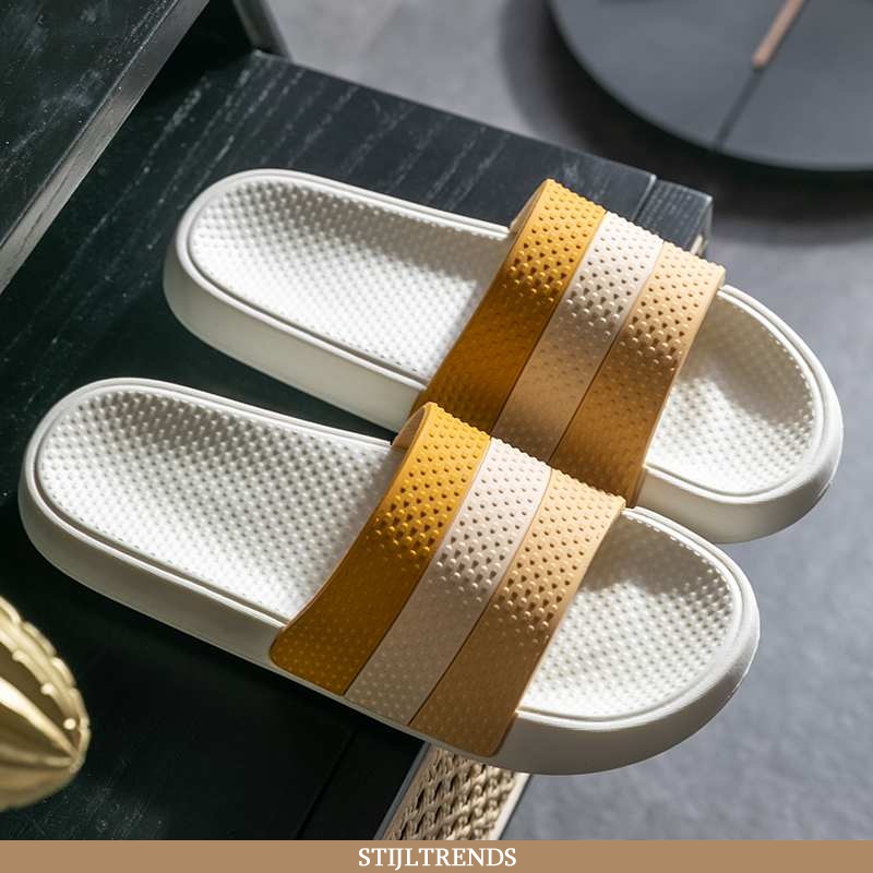 Pantoffels Heren Zomer Antislip Geel