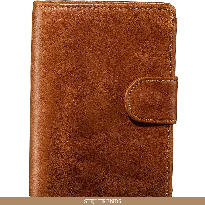 Portemonnee Heren Leren Vintage Koe
