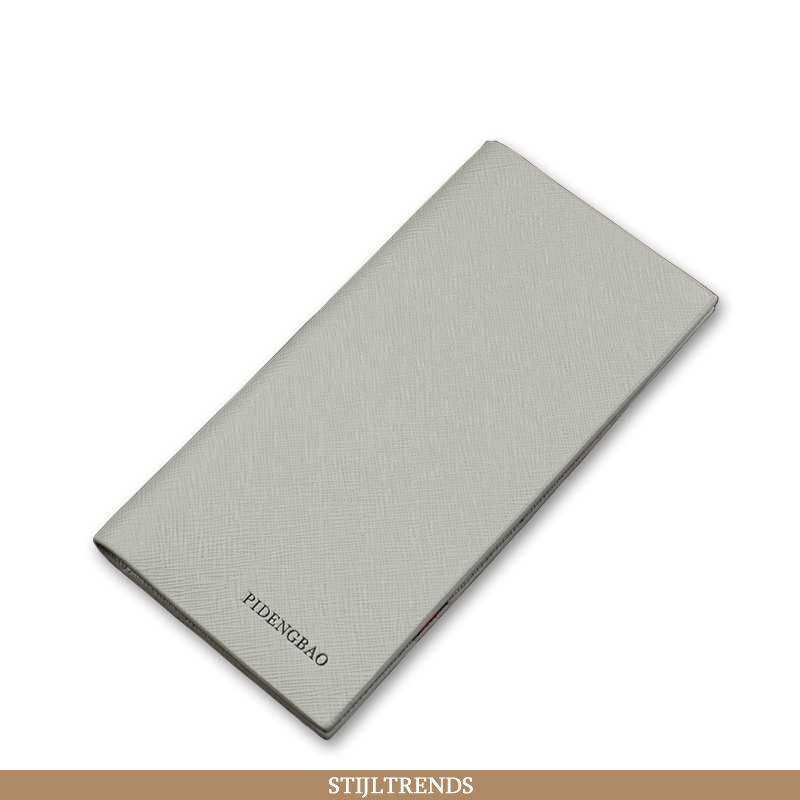 Portemonnee Heren Portefeuille Leren Trendy Student
