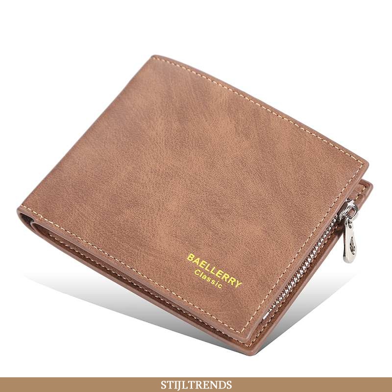 Portemonnee Heren Portefeuille Trendy Khaki