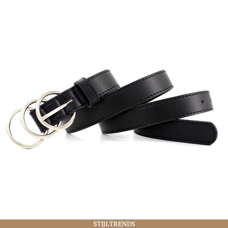 Riem Dames Casual Broek Leren Hippe Nieuw