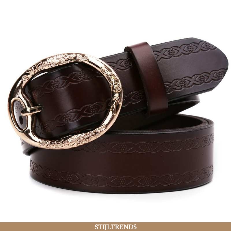 Riem Dames Denim Casual Bruin
