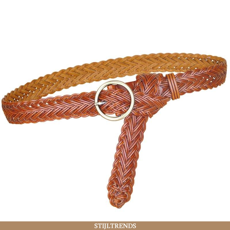 Riem Dames Jurk Leren Gevlochten Decoratie