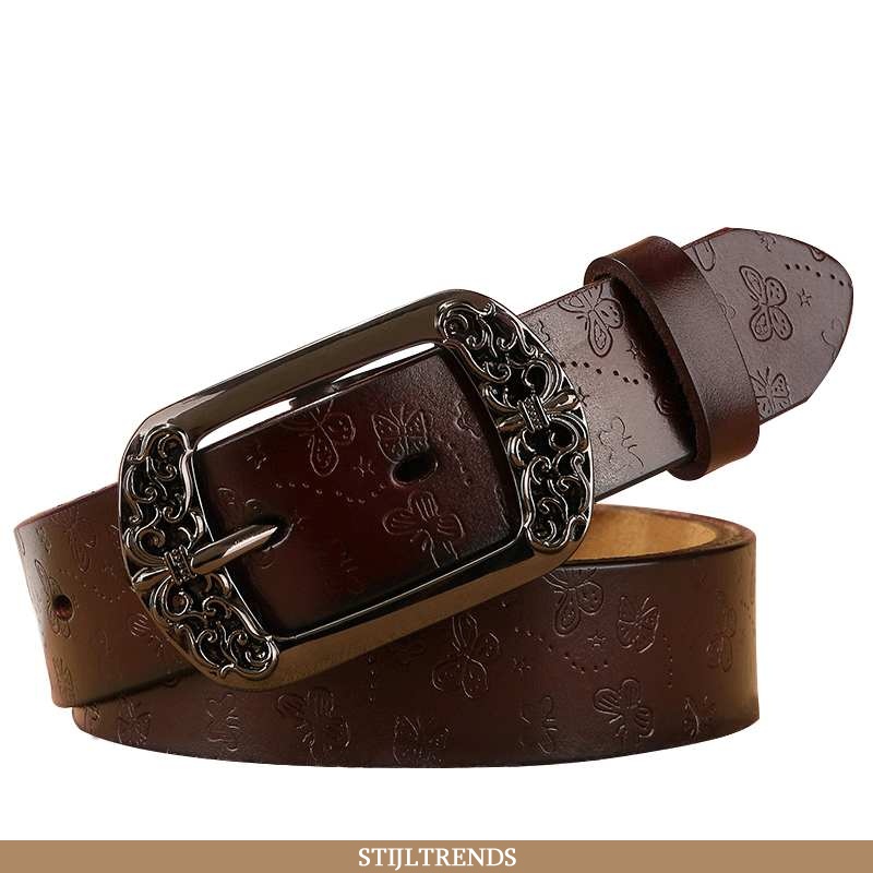 Riem Dames Spijkerbroek Jeans Leren Hippe Vrouw