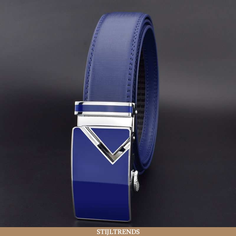 Riem Heren Leren Trendy Rood