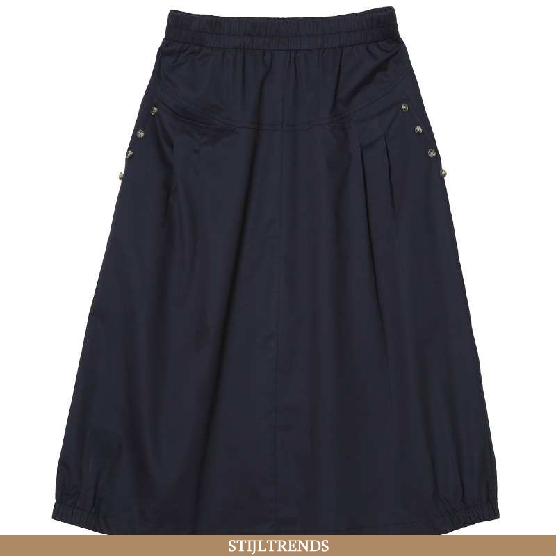 Rok Dames Casual Donkerblauw Donkerblauwe