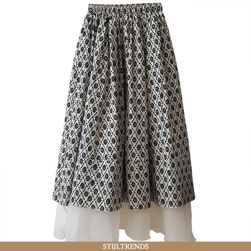 Rok Dames Casual Persoonlijk Grijs