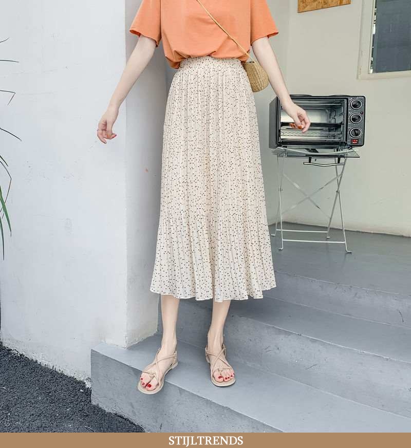 Rok Dames Chiffon Elastische Elegante