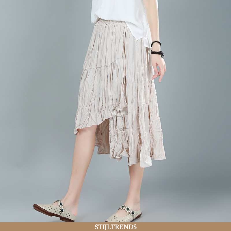 Rok Dames Hippe Alle Wedstrijden Beige