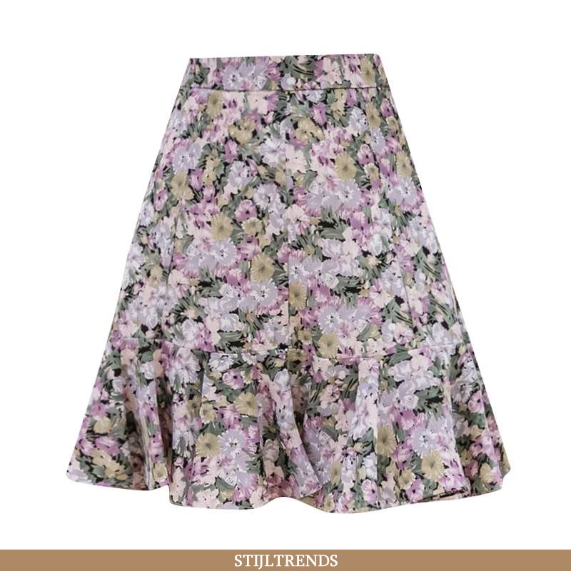 Rok Dames Korte Rokjes Chiffon Lente Visstaart