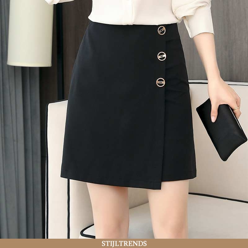 Rok Dames Trendy Elegante Zwarte