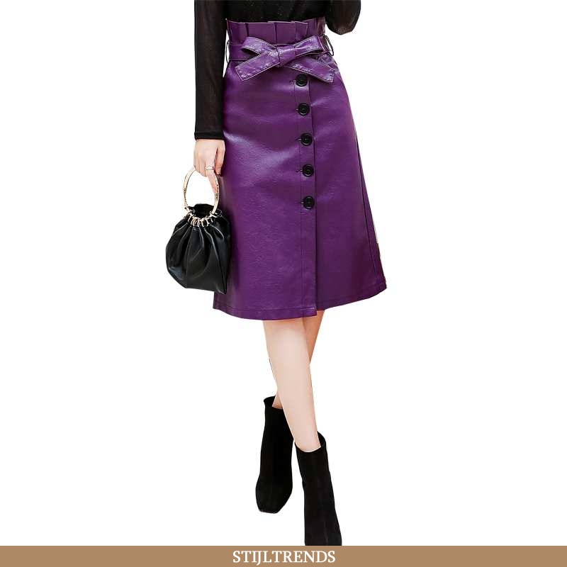 Rok Dames Trendy Purper