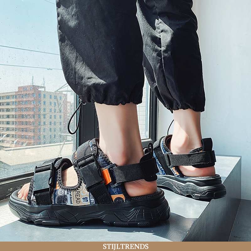 Trendy heren sandalen cheap