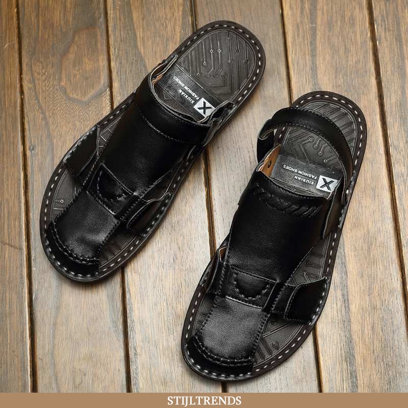 Sandalen Heren Schoenen Leren Strand Antislip