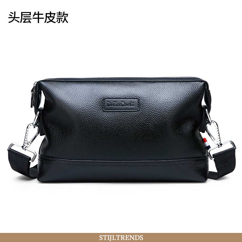 Schoudertas Heren Messenger Tas Leren Casual Koe