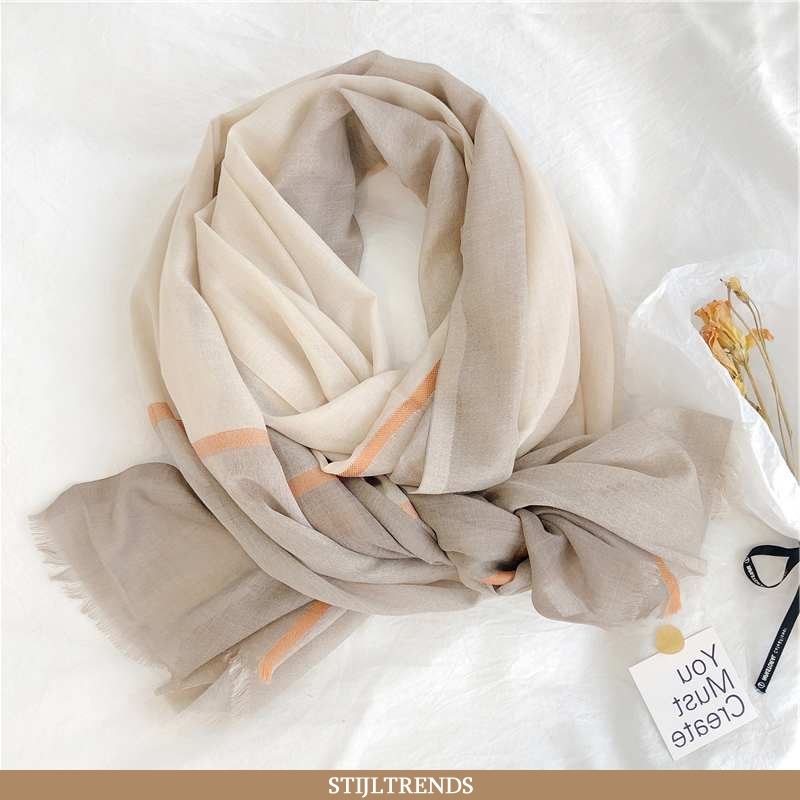 Sjaal Dames Zomer Sjaals Beige