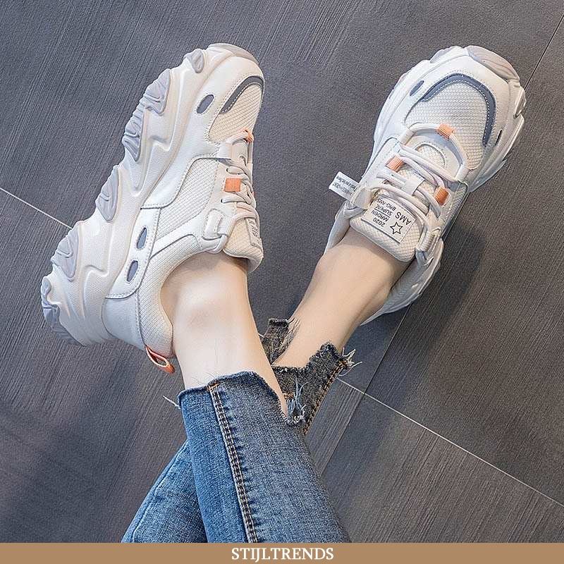 Sportschoenen Dames Schoenen Trendy Wit