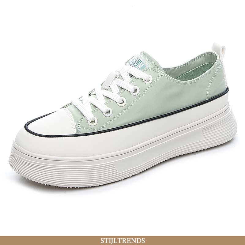 Sportschoenen Dames Skateboard Schoenen Canvas Zomer Platform