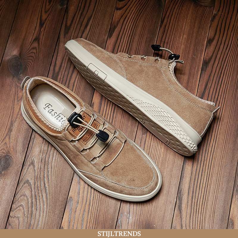 Sportschoenen Heren Skateboard Schoenen Leren Casual Mannen