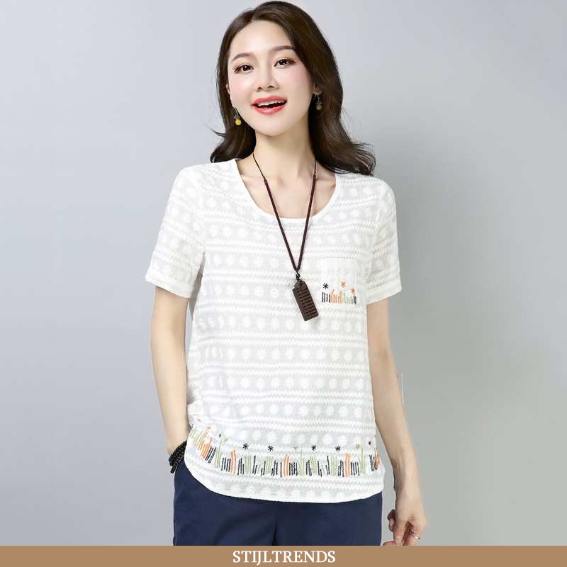 T-shirts Dames Onderhemd Katoenen Baggy Vrouwen