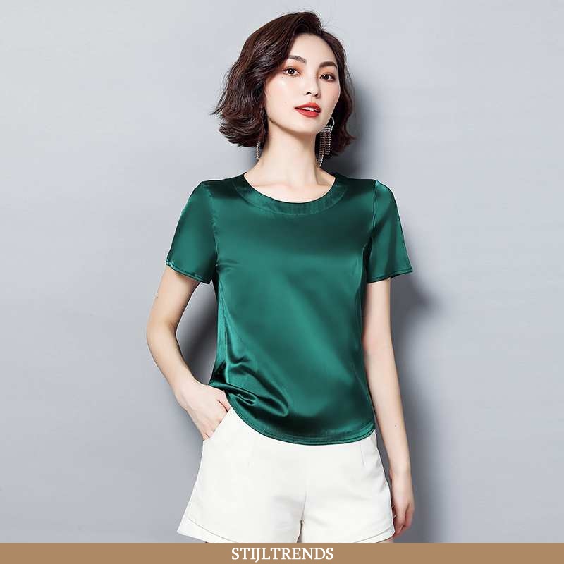 T-shirts Dames Zomer Vrouwen Groen