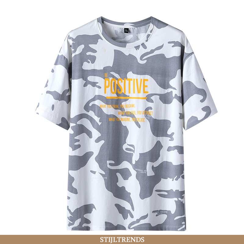 T-shirts Heren Katoenen Baggy Jasje