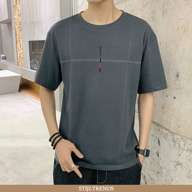 T-shirts Heren Katoenen Trendy Mannen