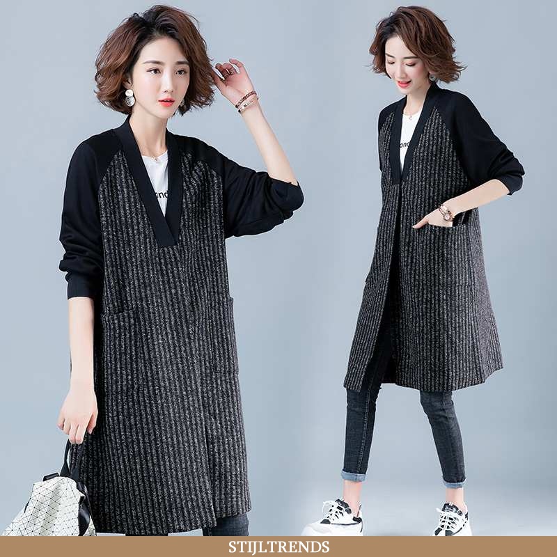 Trenchcoat Dames Comfort 2020 Zwarte