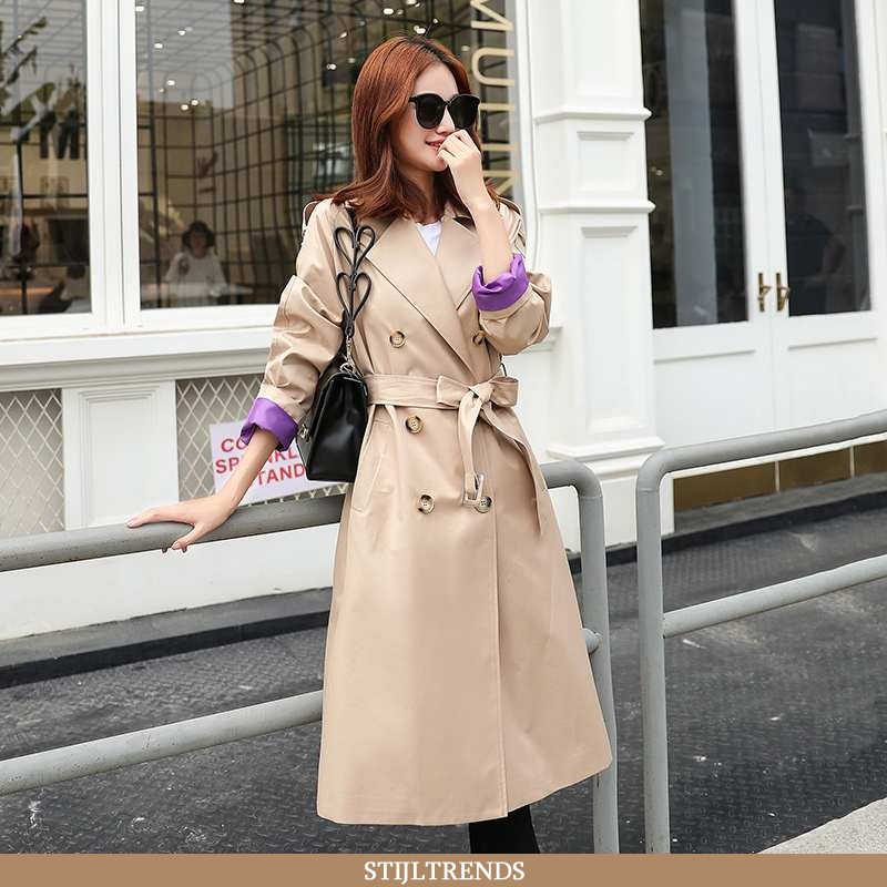 Trenchcoat Dames Jas Herfst 2020