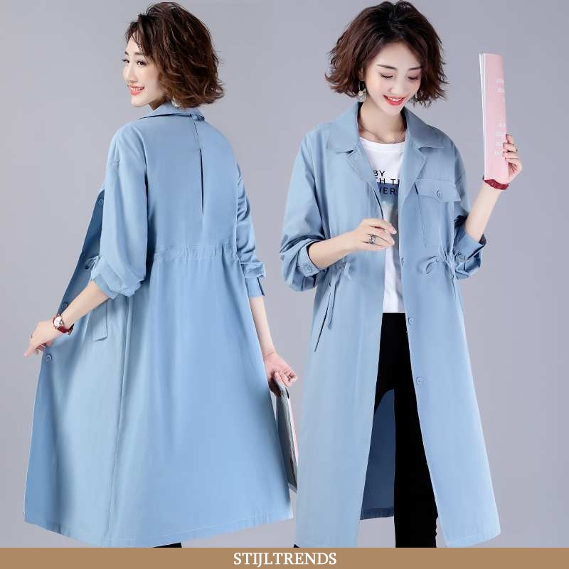 Trenchcoat Dames Jas Herfst Nieuw