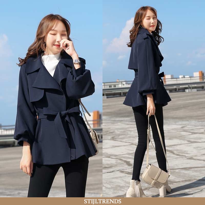 Trenchcoat Dames Jas Skinny Persoonlijk