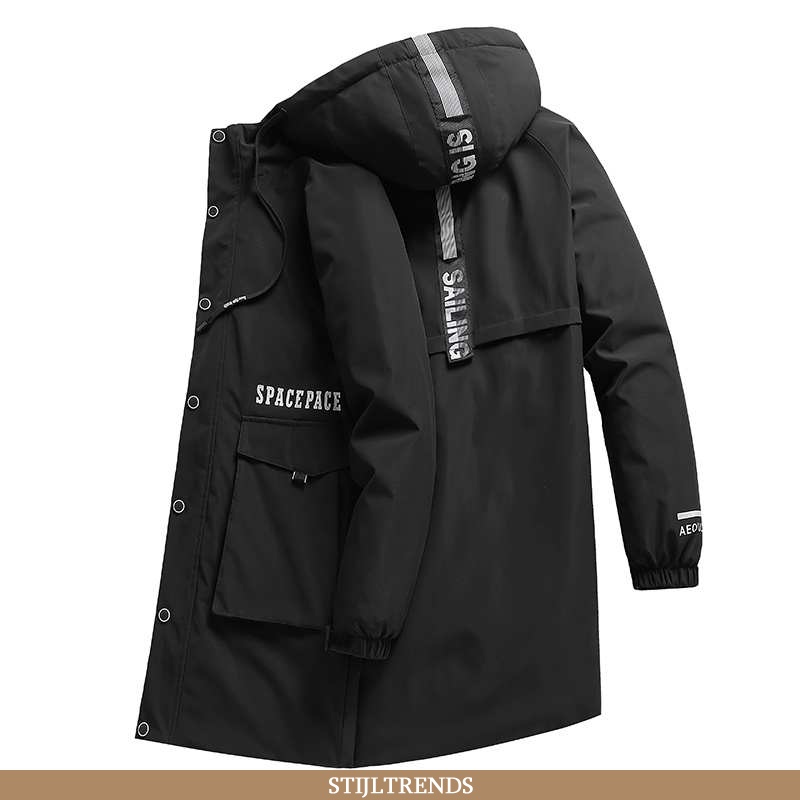 Trenchcoat Heren Jack Baggy Mannen