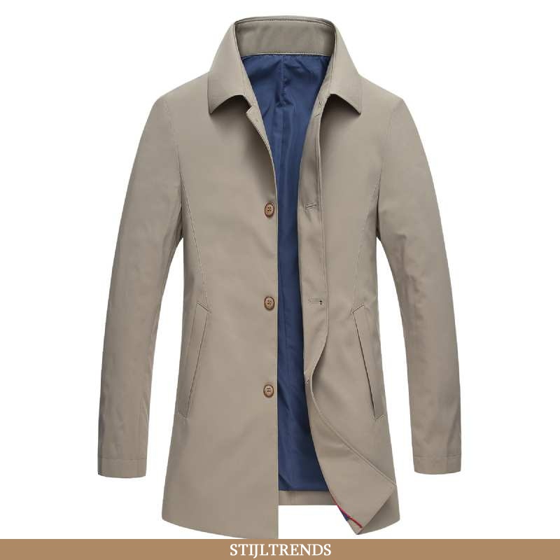 Trenchcoat Heren Jas Business Mannen