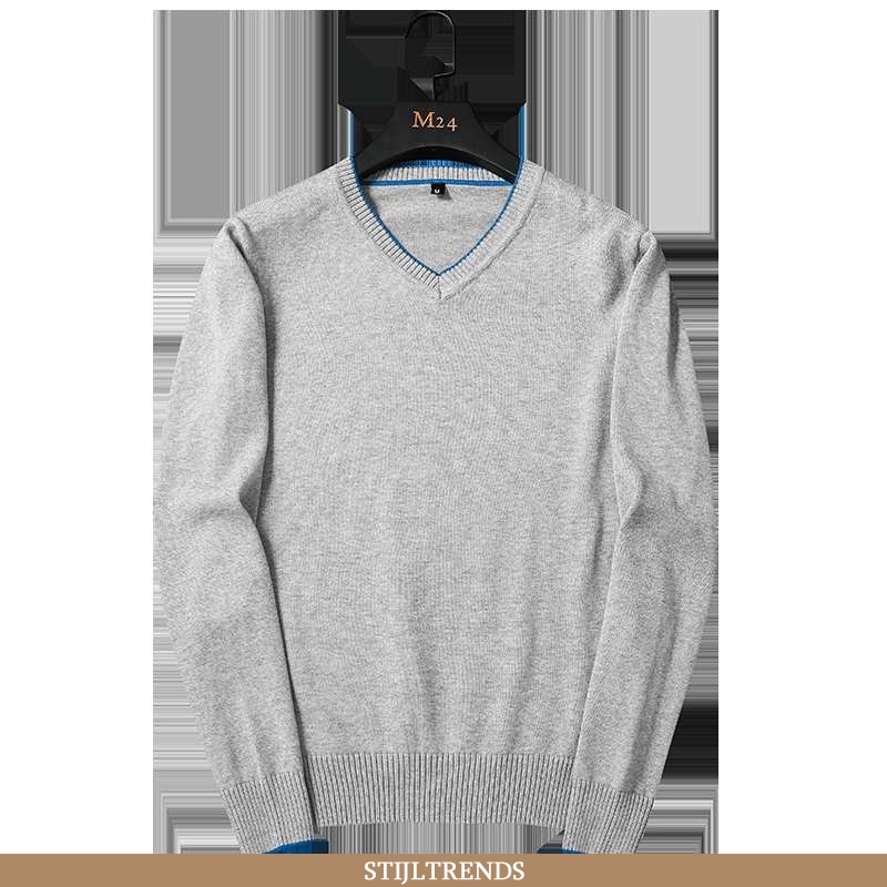 Trui Heren Gebreide Slim Fit 2020