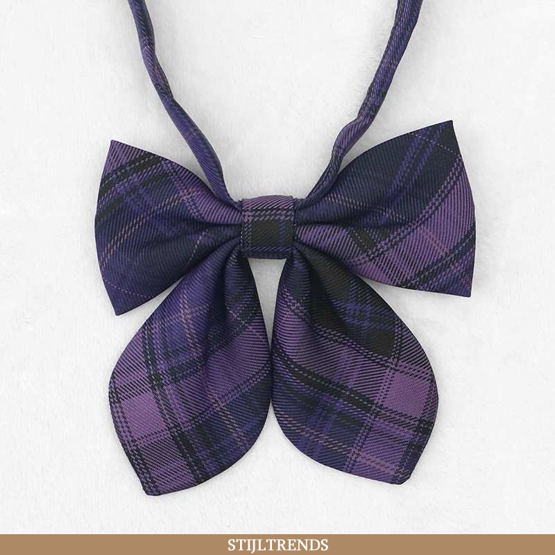 Vlinderdas Dames Purper