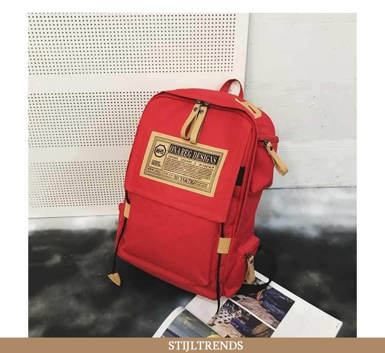 Wandelrugzak Dames Rugzak Zomer Rood