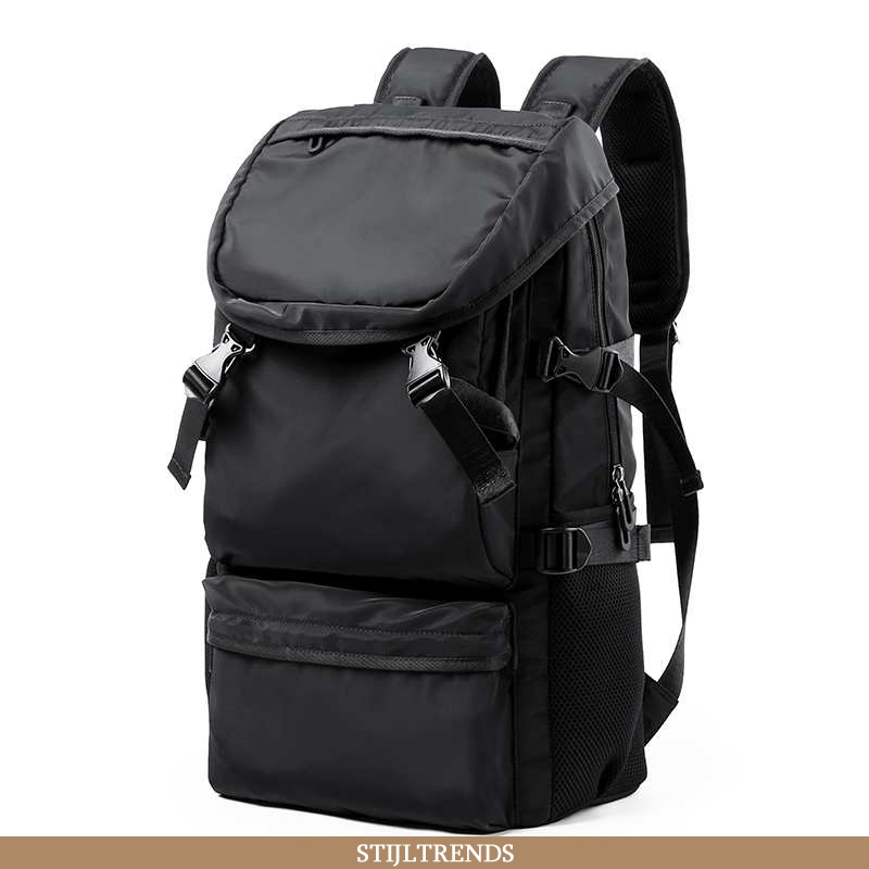 Wandelrugzak Heren Tas Casual Zwart