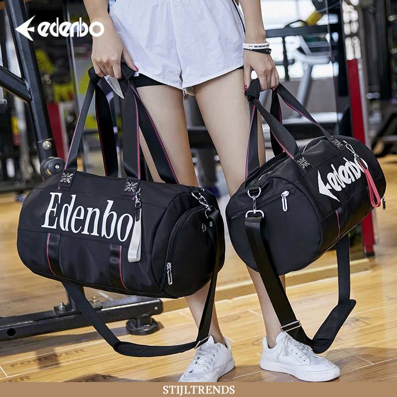 Wandelrugzak Heren Tas Fitness Zwart