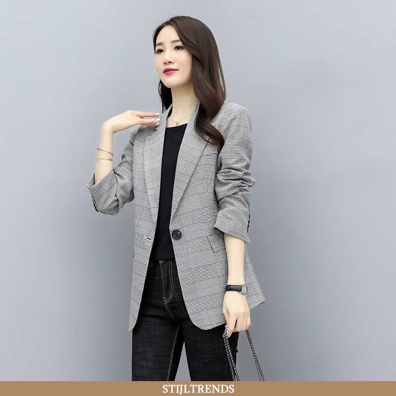 Wollen Jas Dames Blazer Lente 2020
